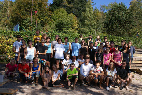 Photo de groupe journée aviron 02/10