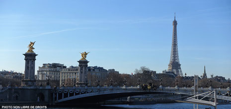 Vue parisienne, Paris, photo non libre de droits