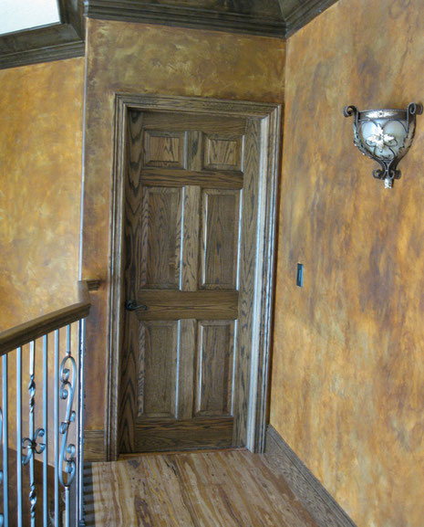custom oak interior door