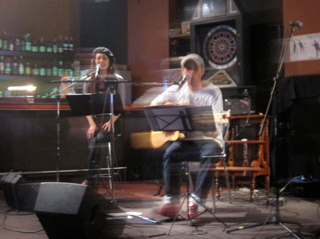 町田謙介&上奥麻衣子Live At E-Bar 9/15 21:00pm