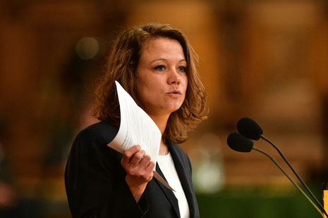 Miriam Putz (MdHB) / Copyright: "Hamburgische Bürgerschaft/Michael Zapf"
