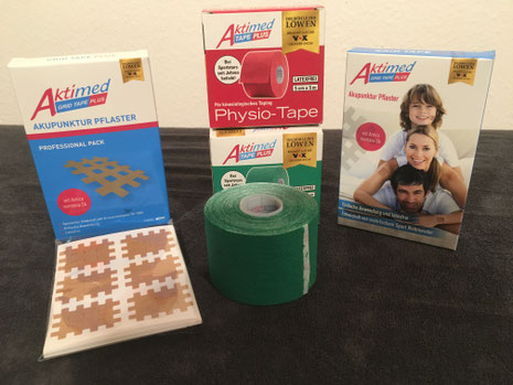 Kinesiotape, Gitterpflaster, Schmerztape
