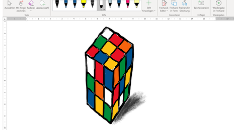 3d Wurfel Illusion Zeichnen Speedcubing Ch