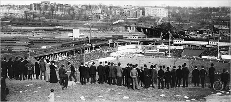 Il Polo Ground di New York in una foto dell'epoca (Mark Rucker/Transcendental Graphics — Getty Images)