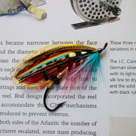 Classic Salmon Fly クラシックサーモンフライ　Gordon ゴードン