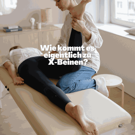 symptome von X Beinen?