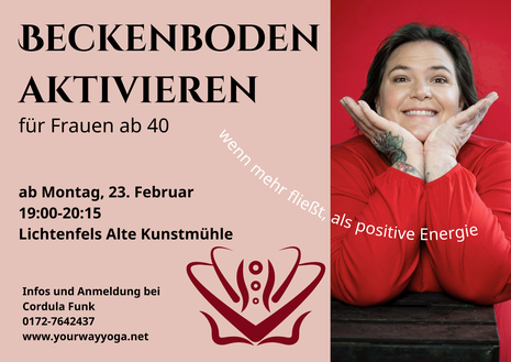 Yoga Frauen Lichtenfels Beckenboden