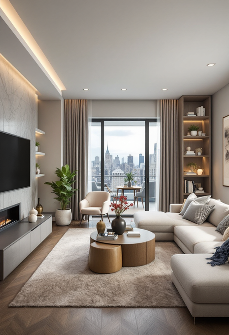 Entdecken Sie stilvolle Wohnzimmermöbel, die Funktion und Ästhetik vereinen. Helle Holztöne, klare Linien und harmonische Designs schaffen Wohnlichkeit.