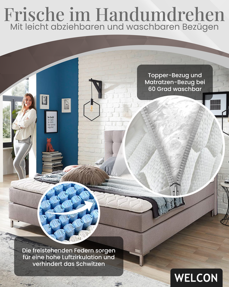 Bett 140x200: die perfekte Lösung für Komfort und Platzersparnis. Ideal für Singles & Paare, die stilvoll und bequem wohnen möchten!