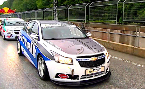 Rennfahrer Bad Salzuflen Dennis Bröker Chevrolet Cruze Eurocup 2020 Salzburgring Österreich ToyoTires