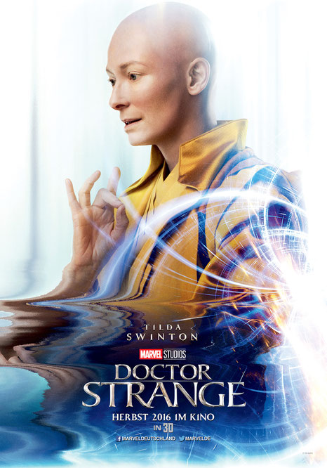 Tilda Swinton - Doctor Strange - Marvel - kulturmaterial