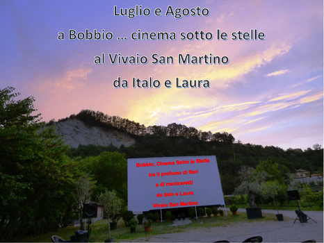 Bobbio Cinema sotto le stelle Estate 2017