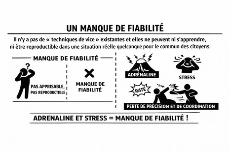 Fiabilité des techniques de combat