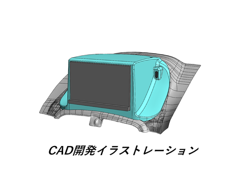 カングー 8インチナビ取り付けキット - TECH PERFORMの