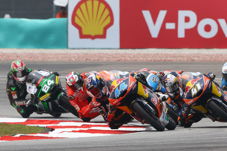Miguel Oliveira in der Moto3 2015 in Sepang