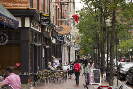 Auf der Market St. in Philadelphia PA