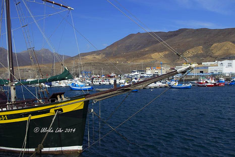 im Hafen von Morro Jable