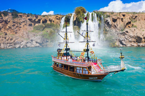 Belek Bootstour Wasserfall
