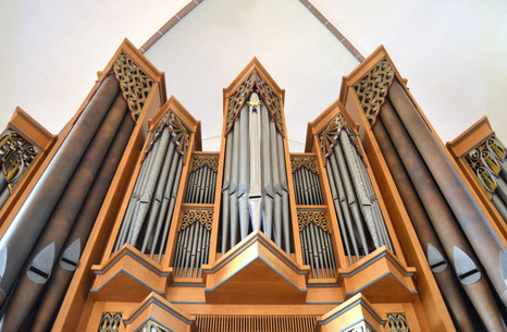 Die Kreienbrink-Orgel von 1972 | Foto: Gabriel Isenberg, 2021