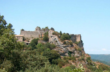 Le château d’Auriac