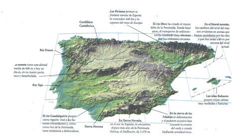 La Península Ibérica en 3D