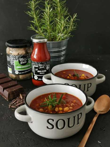Dunkle Schokolade und Bier sind die besonderen Zutaten in diesem Chilli!