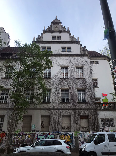 Building of GlogauAIR Artist Residency in Berlin