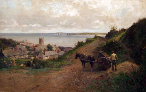 Thomas Hume  'St Ives Bay' (possibly RA 1888)