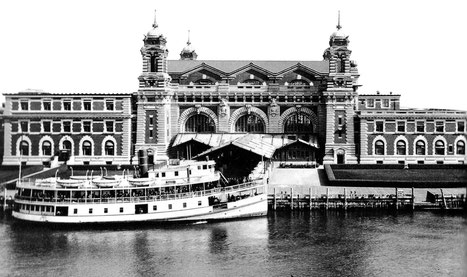 Ellis Island, early 1900s