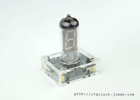 OpenHardware-Pluggable-USB Powered IV-11 Single Digit VFD Tube Clock