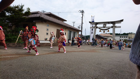 六保祭　七尾市中島町豊川地区