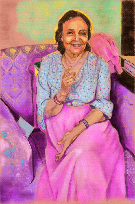 15.  " Mehera in pink "