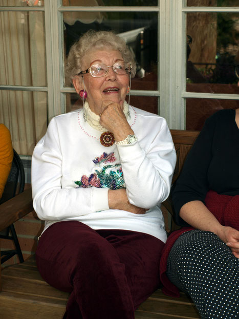 Betty at Dilruba, Meher Center, Myrtle Beach, SC.