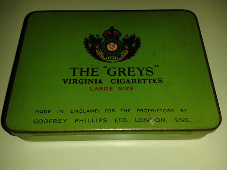 The "Greys" Virginia cigarettes