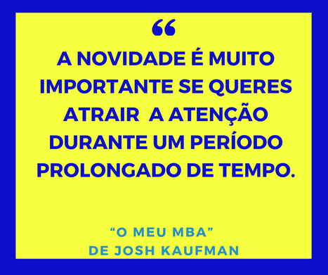 “O meu MBA” de Josh Kaufman