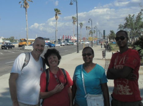 Avec Gladys et José lors de nos retrouvailles