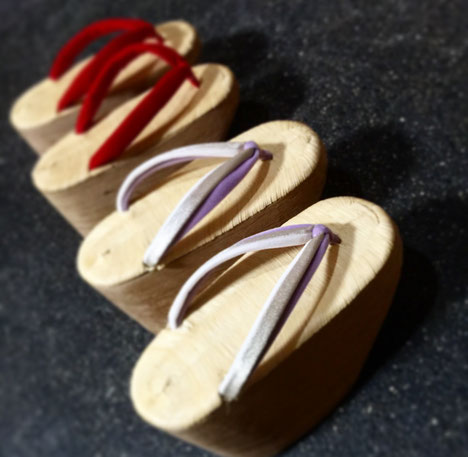 舞妓さんのおこぼ - 趣味のきもの 長吉呉服店