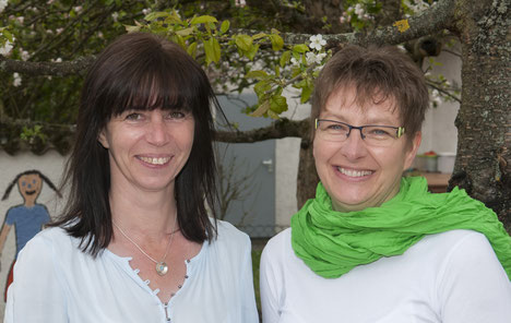 Küchenteam: Tanja Dobios und Christine Hanke