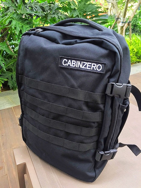 Cabinzero Military 28L in Military Black Color – THIS IS FOR HIM