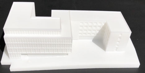 3d-druck-architektur-miniaturmodell-weiss