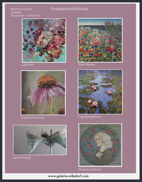 Einladung Ausstellung und Vernissage Galerie Volksdorf