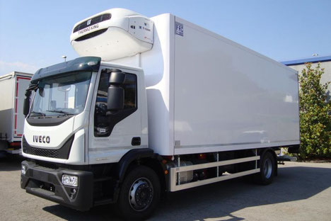 transporte de carga refrigerada camiones