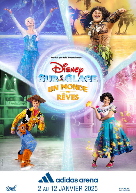 Disney sur glace un spectacle evenement CSE 2020 pour toute la famille special Groupe et CSE