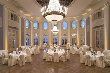 Hotel Atlantic Hamburg – luxuriöser Ballsaal für Hochzeiten