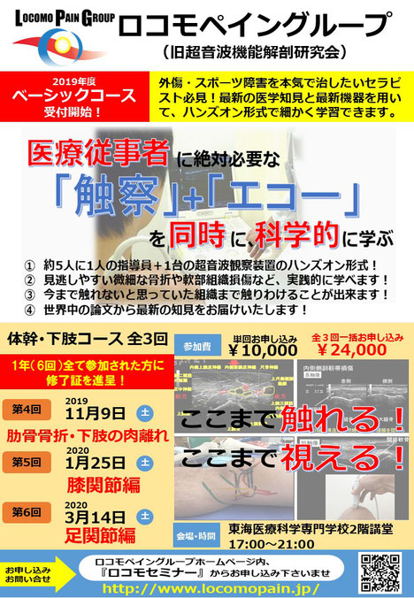 エコー 触察 体表解剖セミナー ロコモペイングループ 運動器外傷疼痛研究会 エコー 触察 体表解剖セミナー ロコモペイングループ 運動器外傷疼痛研究会