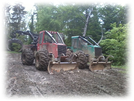 Tracteurs forestiers Camox F175181 et Camox Standard