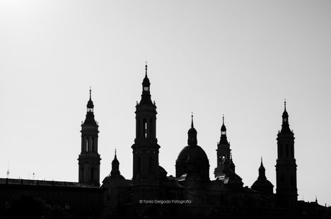 Zaragoza, arquitectur, basilica del pilar, el pilar, aragón, fiestas del pilar, paisaje, skyline