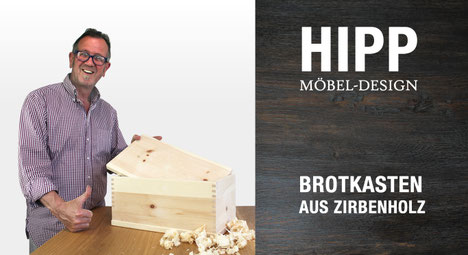 Brotkasten / Brotdose aus Zirbenholz kaufen