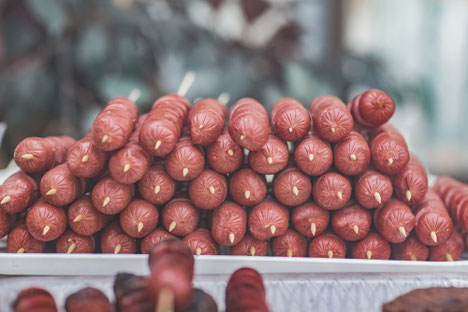 Minimalist Biohacker Processed Food Sausages