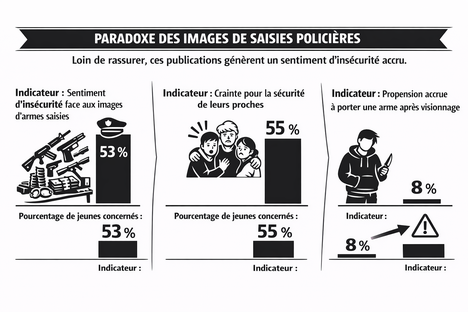 Paradoxe des images de saisies policières